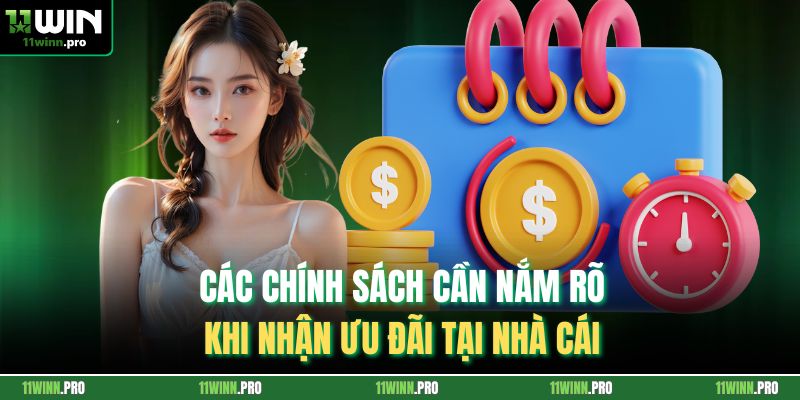 Các chính sách cần nắm rõ khi nhận ưu đãi tại nhà cái