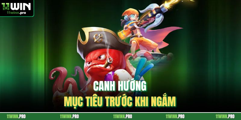 Canh hướng mục tiêu trước khi ngắm