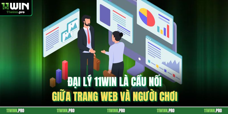 Đại lý 11Win là cầu nối giữa trang web và người chơi