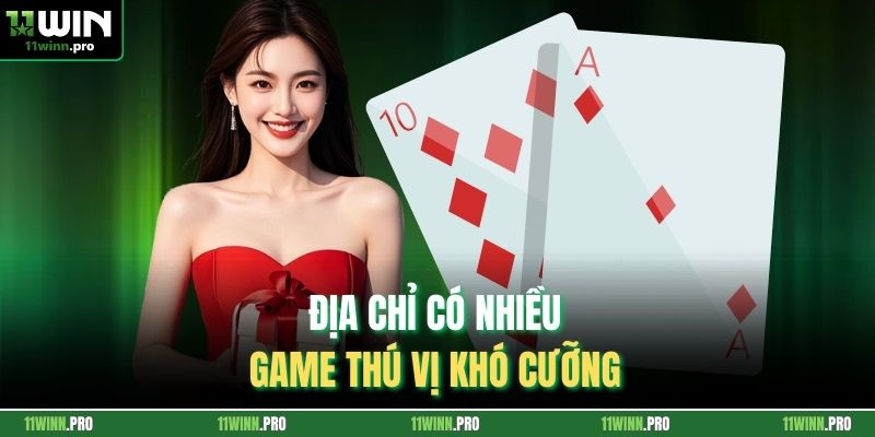 Địa chỉ có nhiều game thú vị khó cưỡng
